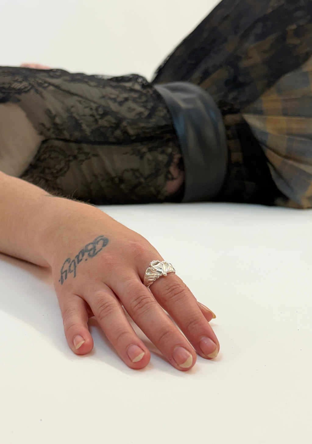 Drippy Claddagh Ring