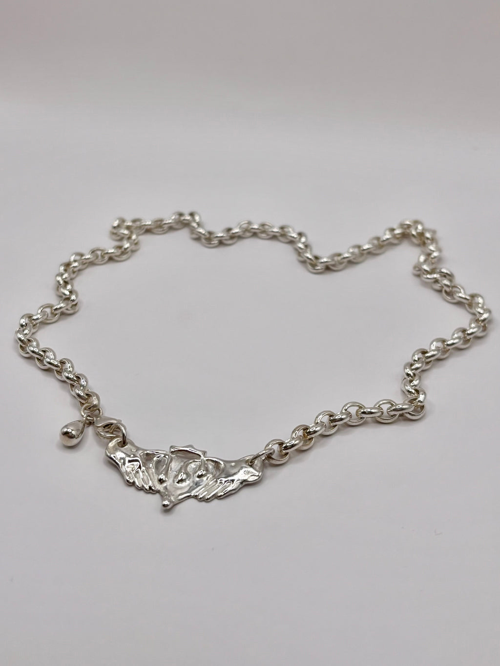 Drippy Claddagh Necklace