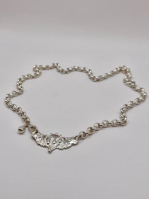 Drippy Claddagh Necklace