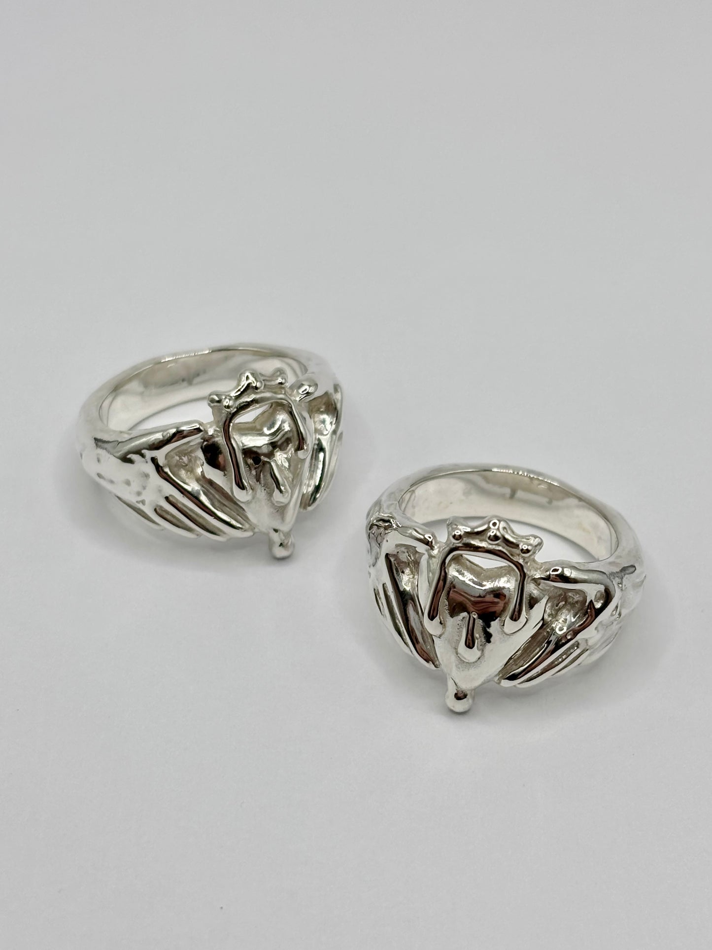 Drippy Claddagh Ring